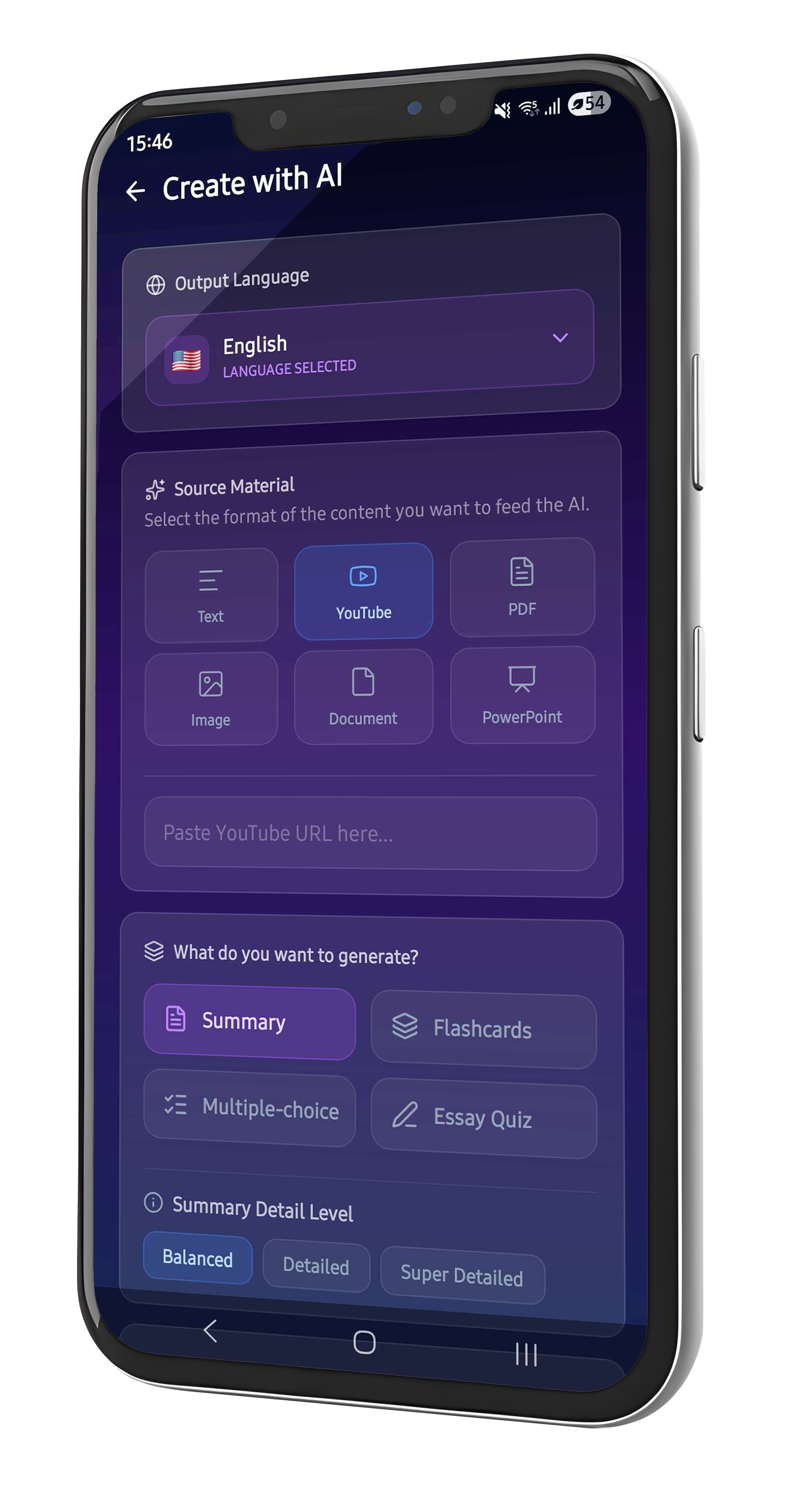 Turn any content into study material - Supernapse
